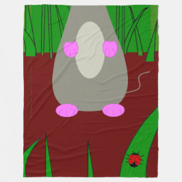 Maus Fleecedecke