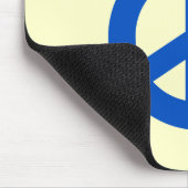 Maus-Friedenssymbol Mousepad (Ecke)