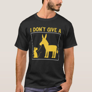 Maus führt einen Esel ich gebe Ratten nicht 1 T-Shirt