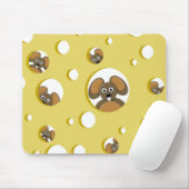 Maus für das Mittagessen Mousepad (Mit Mouse)