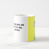 Maus GEGEN Elch-Tasse Kaffeetasse (Mittel)