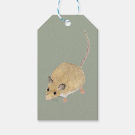 Maus Geschenkanhänger (Vorderseite)