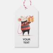 Maus-Geschenkanhänger Geschenkanhänger (Vorderseite)