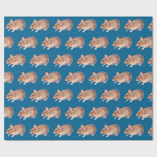 Maus Geschenkpapier (Flach)