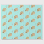 Maus Geschenkpapier (Flach)
