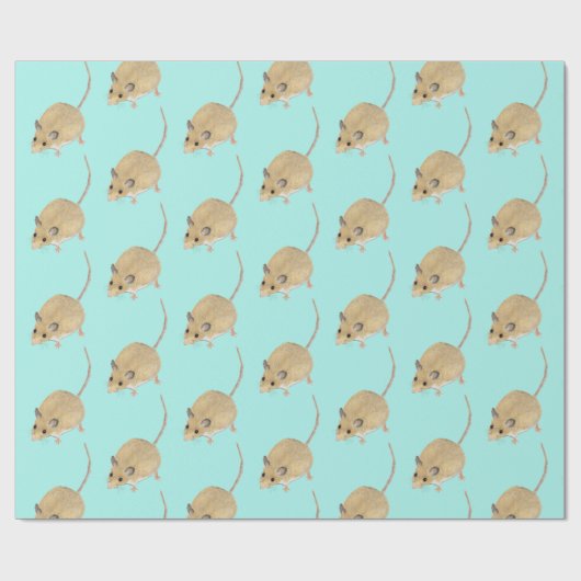 Maus Geschenkpapier (Flach)
