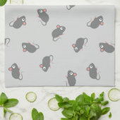 Maus Geschirrtuch (Gefaltet)