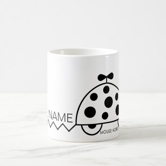 Maus House BW-Tasse Kaffeetasse (Mittel)