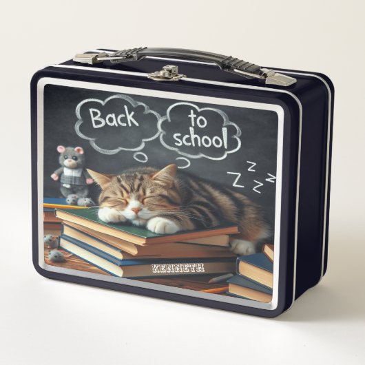 Maus Hunter Cat Lunchbox (Vorderseite)