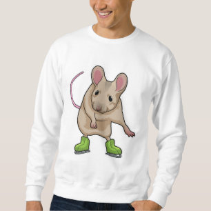 Maus Ice Skaten Ice Skate Sweatshirt