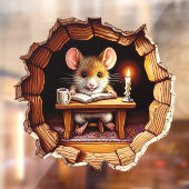 Maus im Haus - Aufkleber für die Rocktafel (Blatt 2)