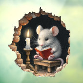 Maus im Haus - Aufkleber für die Rocktafel (Blatt 3)