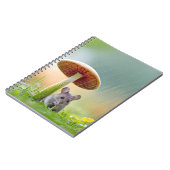 Maus im Regen Notizblock (Linke Seite)