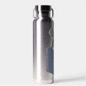 Maus in Blue Jean Pocket Trinkflasche (Vorne)