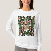 Maus in Clover Kaleidoscope Zwei St. Patrick's Day T-Shirt (Vorderseite)