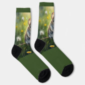 Maus in den Lüstern Socken (Rechts)