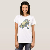 Maus in den lustigen Entwürfen T-Shirt der (Vorne ganz)