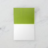 Maus in der Rain-Notiz-Karte Karte (Innenseite)