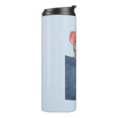 Maus in der Tasche Thermosbecher (Nach links gedreht)