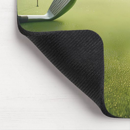 Maus in einem Golfplatz Mousepad (Ecke)