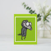 Maus in einem Schlüssel Postkarte (Stehend Vorderseite)
