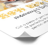 Maus in Käse wie groß ist Mama's Bauchwild Poster (Ecke)