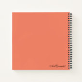 Maus in Linien: Künstlerisches Sketchbuch Notizblock (Rückseite)