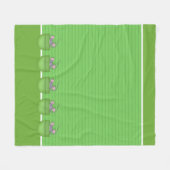 Maus in Pocket Fleece Blanket (Vorderseite (Horizontal))