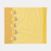 Maus in Pocket Fleece Blanket (Vorderseite (Horizontal))