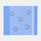 Maus in Pocket Fleecedecke (Vorderseite (Horizontal))