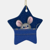 Maus in Pocket Keramikornament (Rechts)