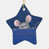 Maus in Pocket Keramikornament (Links)