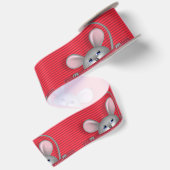 Maus in Pocket Satinband (Rückseite)