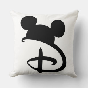 Maus-inspiriertes Buchstabe "D" Kissen