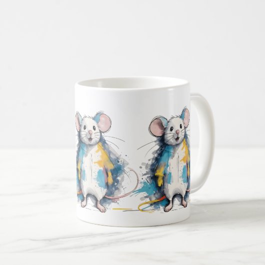 Maus Kaffeetasse (VorderseiteRechts)