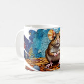 Maus Kaffeetassen und Tasse zu stilvollen Tasse Se (Vorderseite Links)