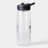 Maus-Kakao-Kappuziner  Trinkflasche (Links)