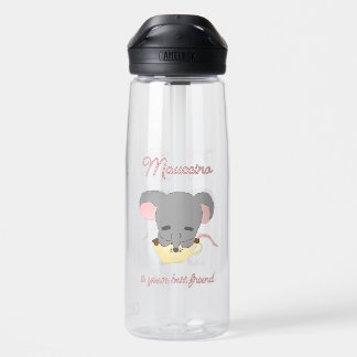 Maus-Kakao-Kappuziner Trinkflasche
