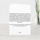 Maus Karte (Rückseite)