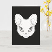 Maus Karte (Gelbe Blume)