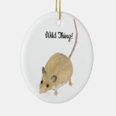 Maus Keramik Ornament (Rechts)