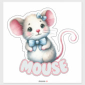 MAUS - KINDERZIMMER STICKER (Blatt)
