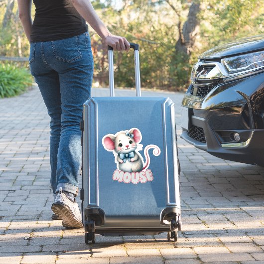 MAUS - KINDERZIMMER STICKER (Koffer Insitu)