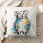 Maus Kissen (Decke)