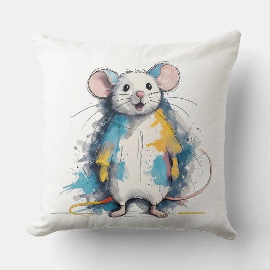 Maus Kissen (Vorderseite)