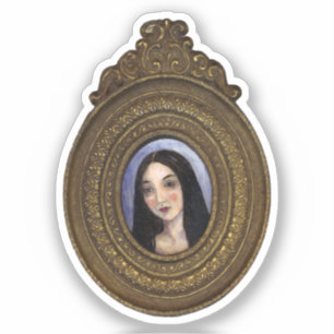 Maus-Lair-Malerei aus Blut Tee und rote Zeichenket Aufkleber