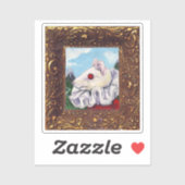 Maus-Lair-Malerei aus Blut Tee und rote Zeichenket Aufkleber (Blatt)