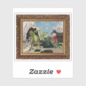 Maus-Lair-Malerei aus Blut Tee und rote Zeichenket Aufkleber (Blatt)