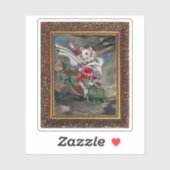 Maus-Lair-Malerei aus Blut Tee und rote Zeichenket Aufkleber (Blatt)