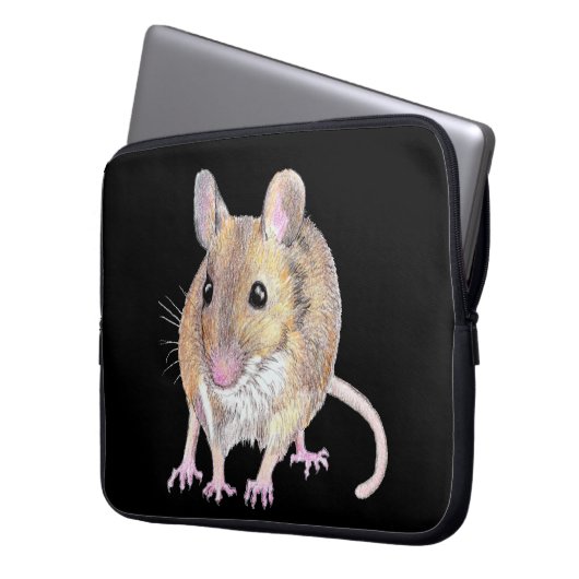 Maus Laptopschutzhülle (Vorderseite Links)